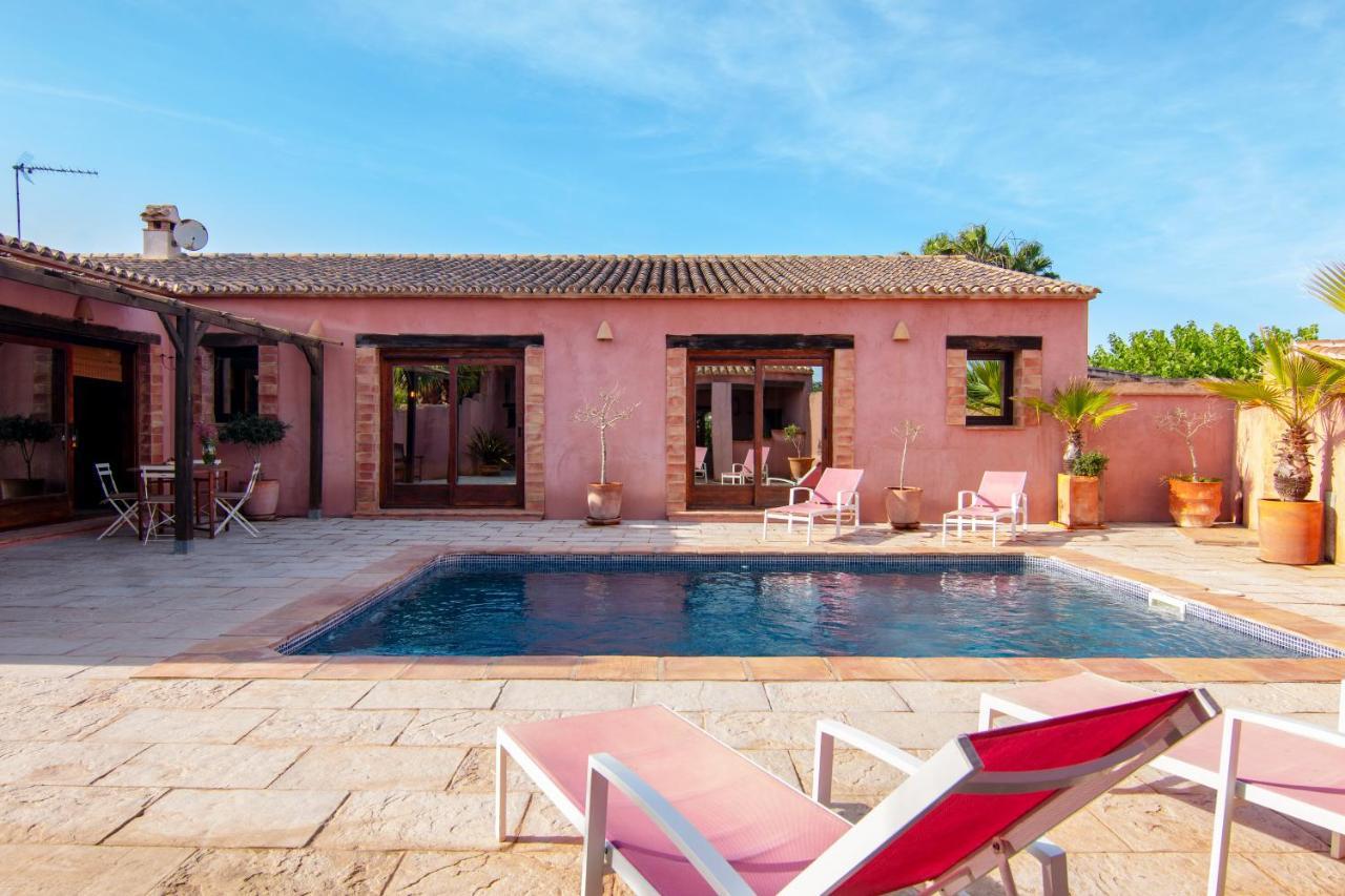 Casa Rosa Boutique Home Teulada Buitenkant foto